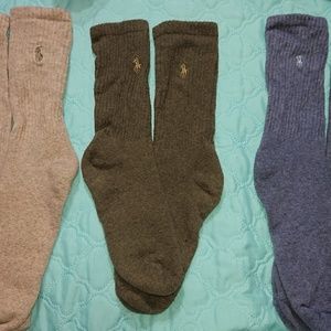 Ralph Lauren socks 3 pairs